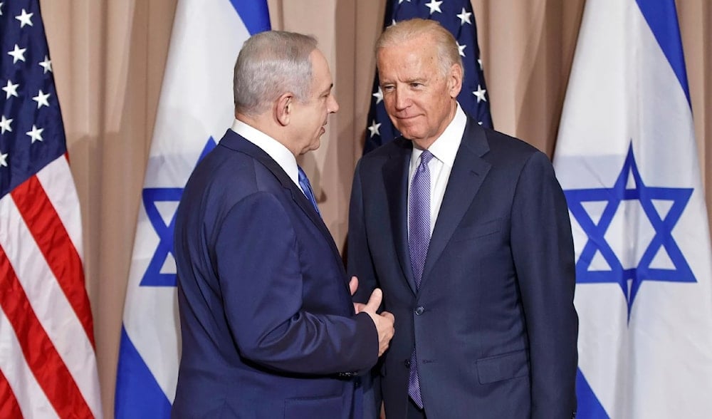 Joe Biden y Benjamín Netanyahu es un encuentro anterior.