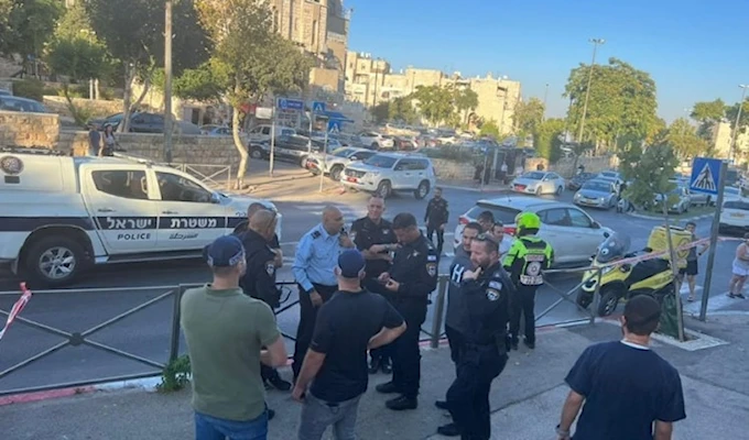 Operación de apuñalamiento en Jerusalén.