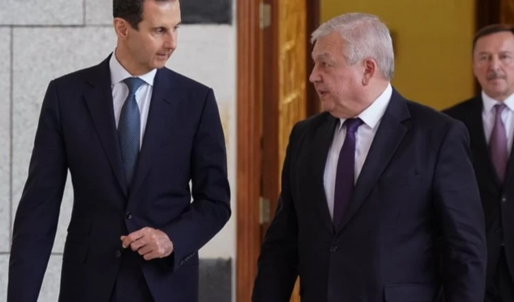 Al-Assad discute con enviado ruso regreso de los refugiados sirios Al-Assad discute con enviado ruso regreso de los refugiados sirios