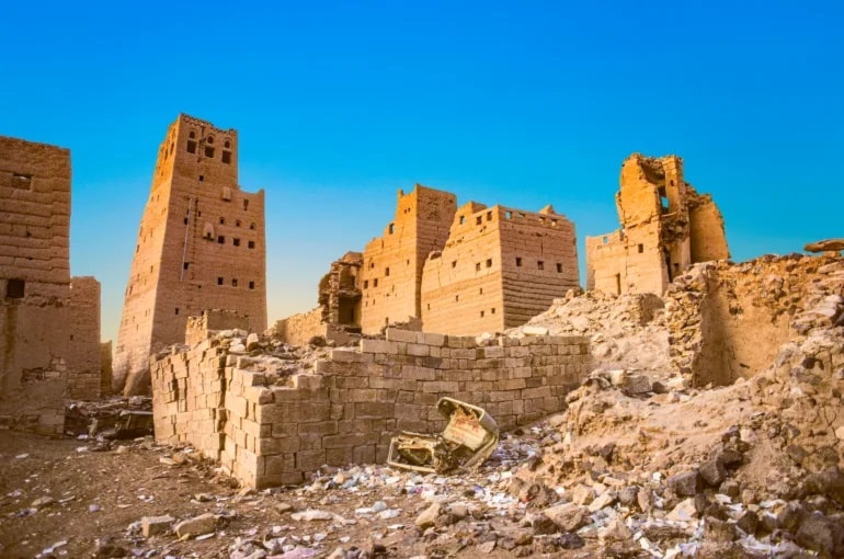 El Reino de Saba se encuentra al sur de la actual ciudad de Marib. Foto: Shutterstock.