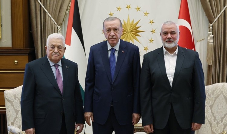 Presidente de Turquía facilita diálogos bilaterales entre palestinos