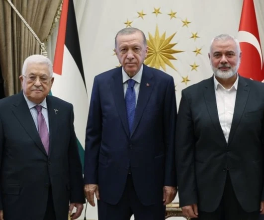 Presidente de Turquía facilita diálogos bilaterales entre palestinos