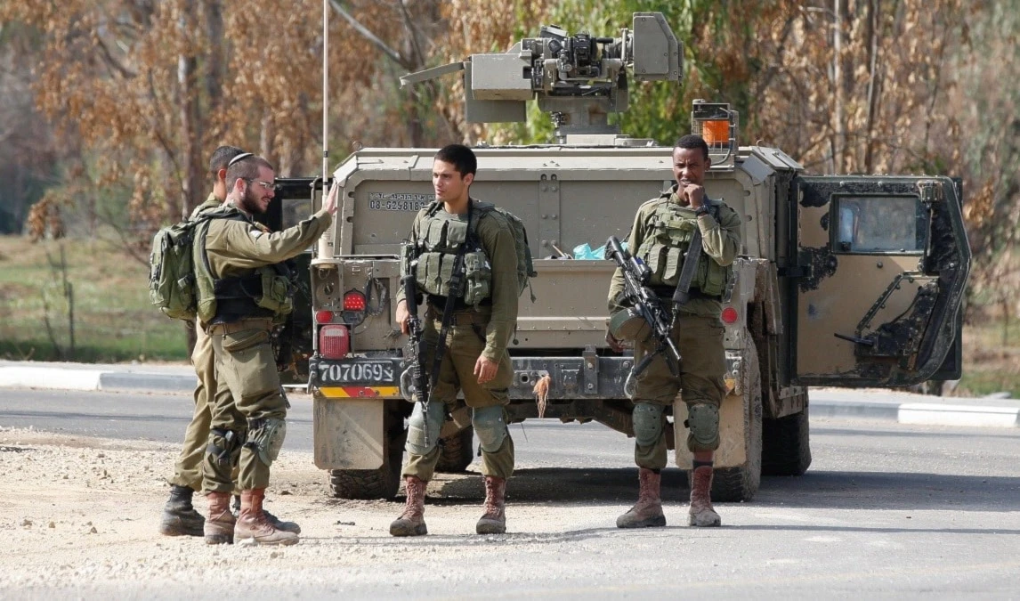 Militares israelíes.