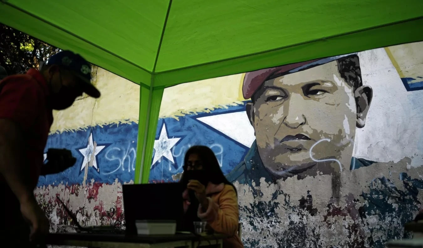 Desde Venezuela, cantata de artistas rindió homenaje a Hugo Chávez. Foto: AP.