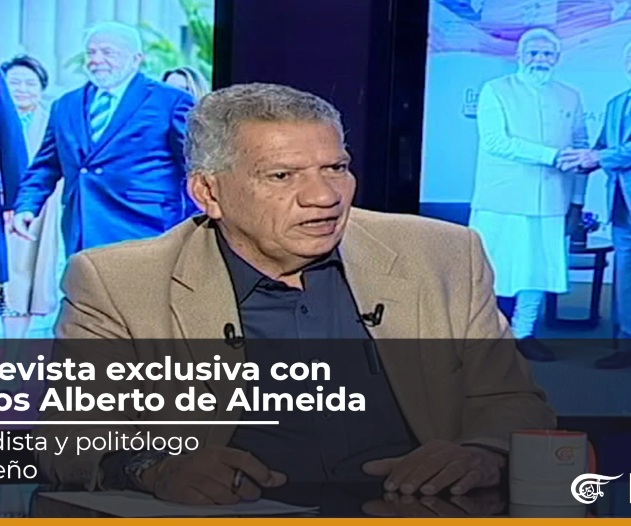Carlos Alberto (Beto) Almeida, politólogo y periodista brasileño