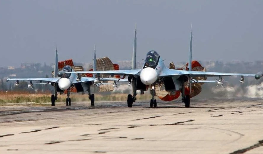 Las Fuerzas Aéreas de Rusia y Siria iniciaron la primera fase de ejercicios conjuntos. Las Fuerzas Aéreas de Rusia y Siria iniciaron la primera fase de ejercicios conjuntos.