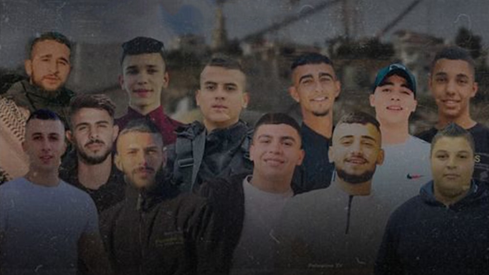 Palestina: Los doce mártires de Yenín