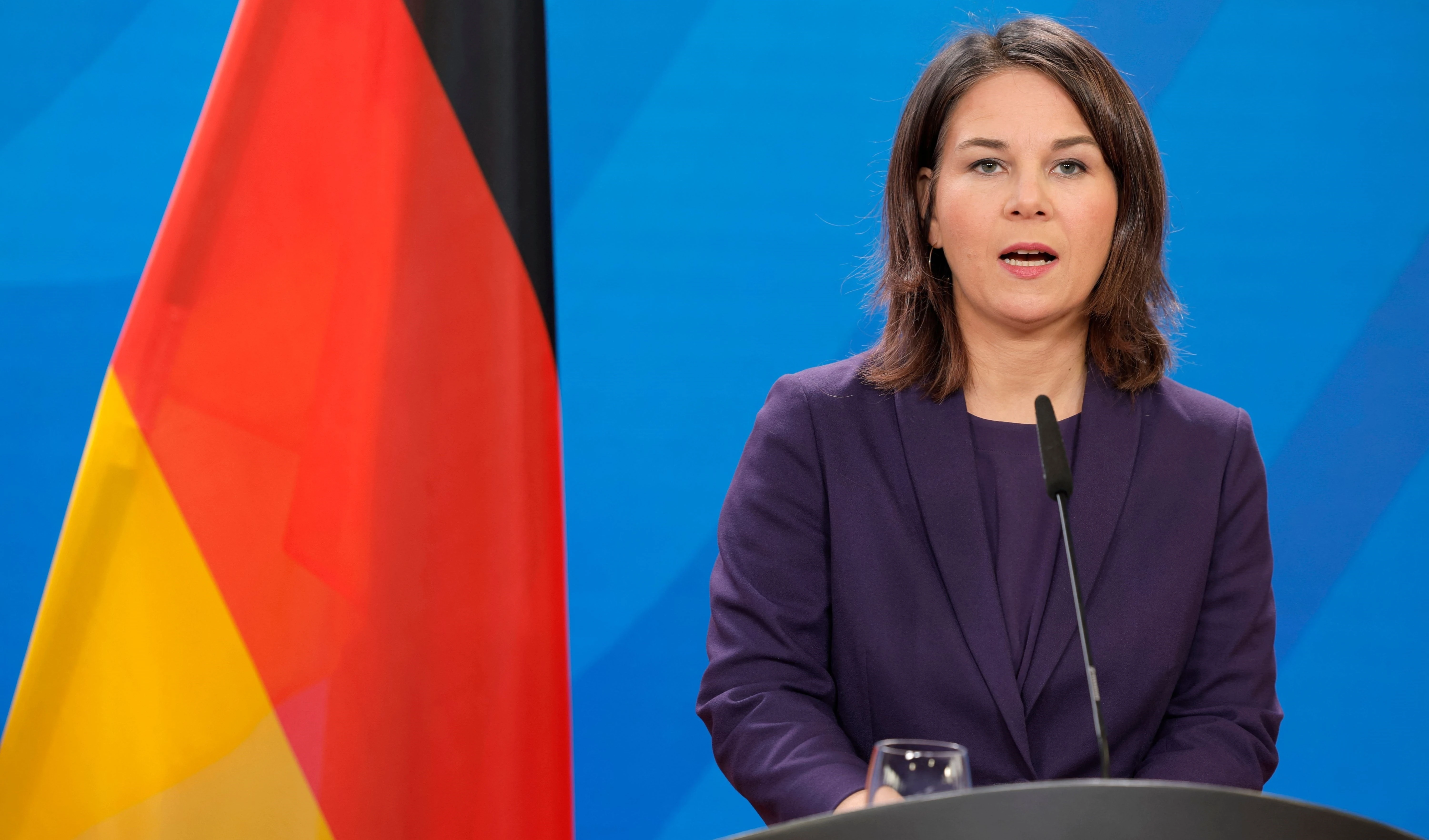 La ministra de Relaciones Exteriores de Alemania, Annalena Baerbock.