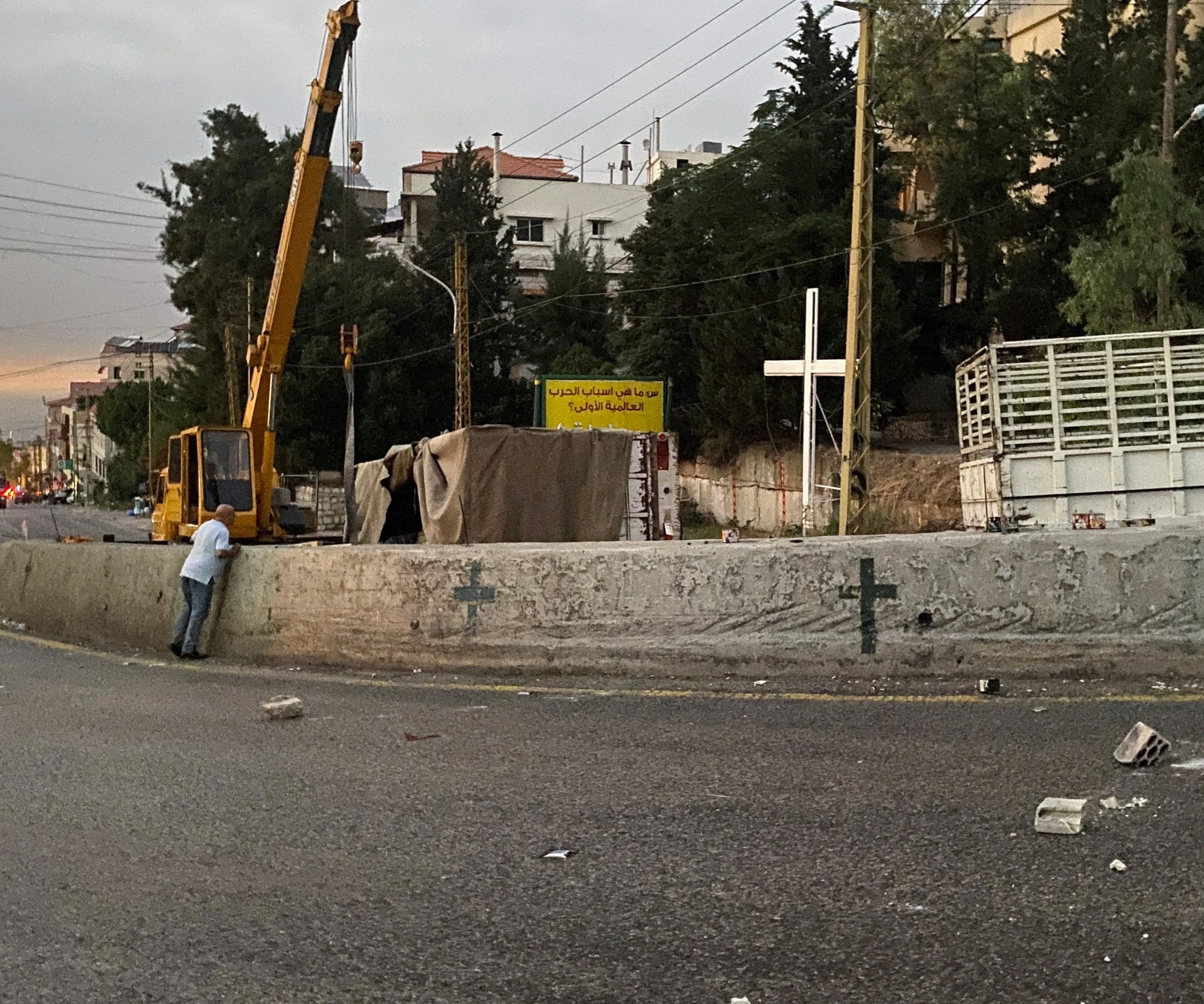 Lugar donde ocurrió el incidente de Kahaleh.