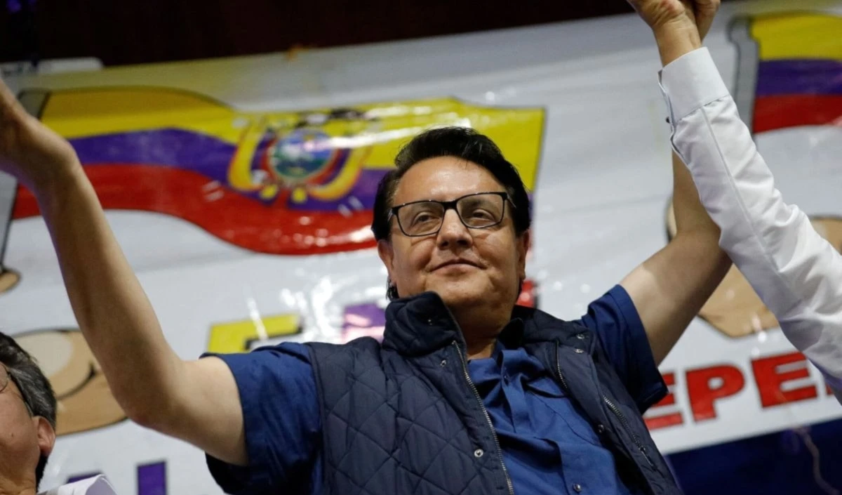 Fernando Villavicencio, el candidato asesinado en Ecuador.
