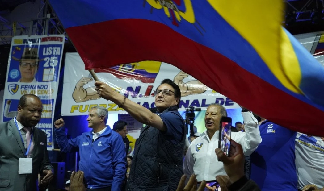 El candidato presidencial ecuatoriano asesinado, Fernando Villavicencio.