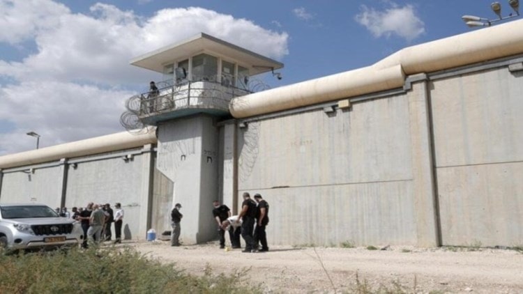 Prisioneros palestinos vuelven a Sección 4 de la cárcel Ramón