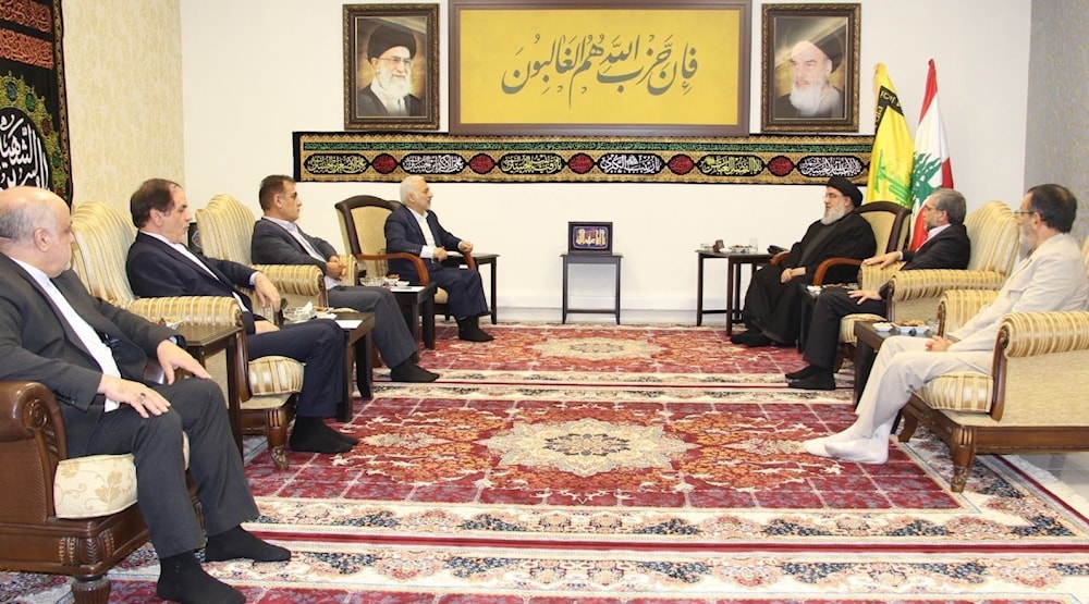 La delegación parlamentaria iraní la encabezada el jefe del comité, Wahid Jalalzadeh, y varios diputados.