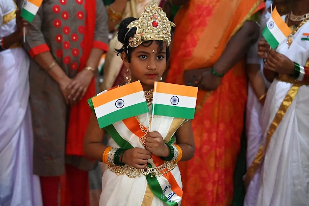 India celebra su Día de Independencia con logros en difícil período. Foto: AFP. 