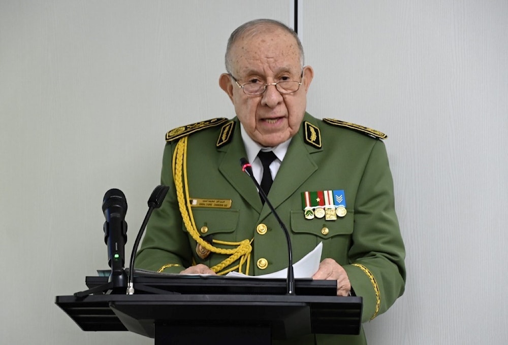 El jefe del Estado Mayor del Ejército argelino, teniente general Said Chanegriha.
