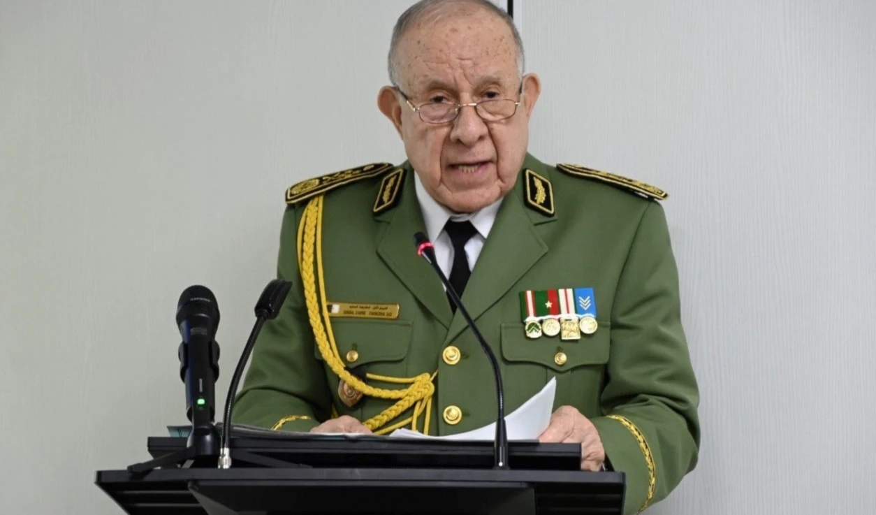 El jefe del Estado Mayor del Ejército argelino, teniente general Said Chanegriha.