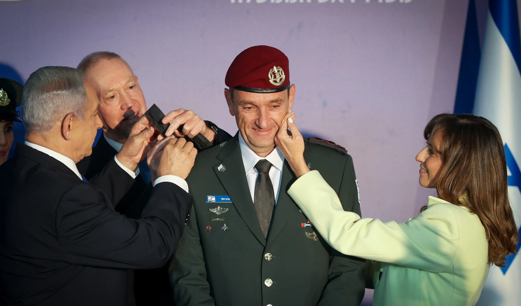 División entre el primer ministro israelí Benjamín Netanyahu, y el jefe del Estado Mayor, Herzi Halevi.