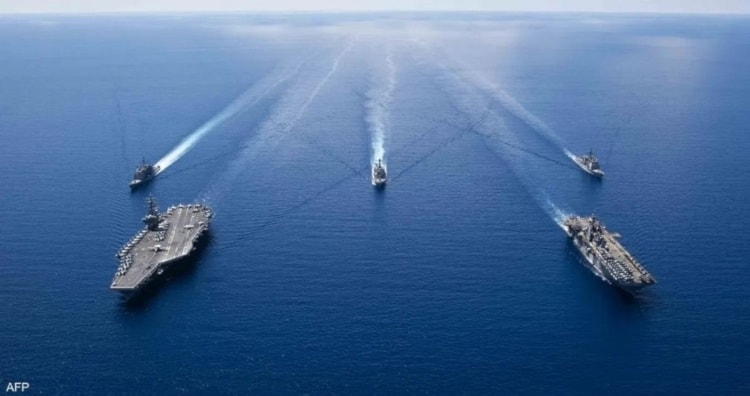 Ejercicios navales conjuntos de Rusia y China en el Pacífico