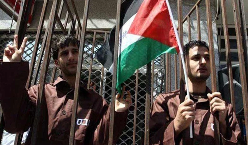 Prisioneros palestinos en cárceles israelíes.