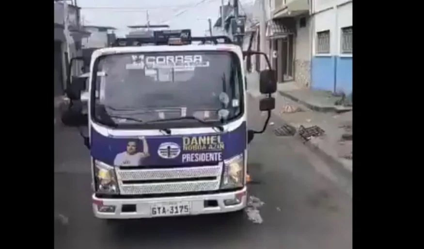 Cierre de campaña de Daniel Noboa en Ecuador cierra con balacera