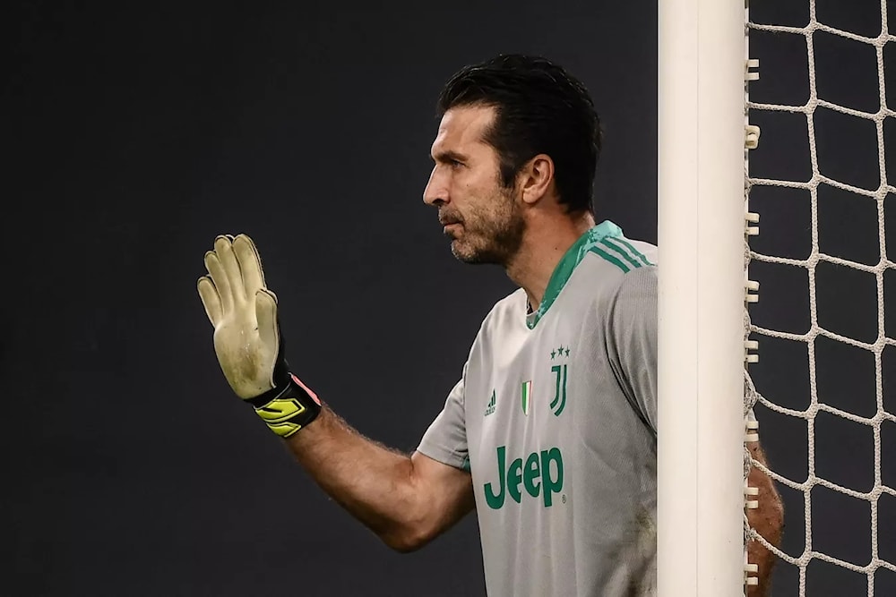 El portero Gianluigi Buffon anunció su retirada del fútbol. Foto: AFP. 