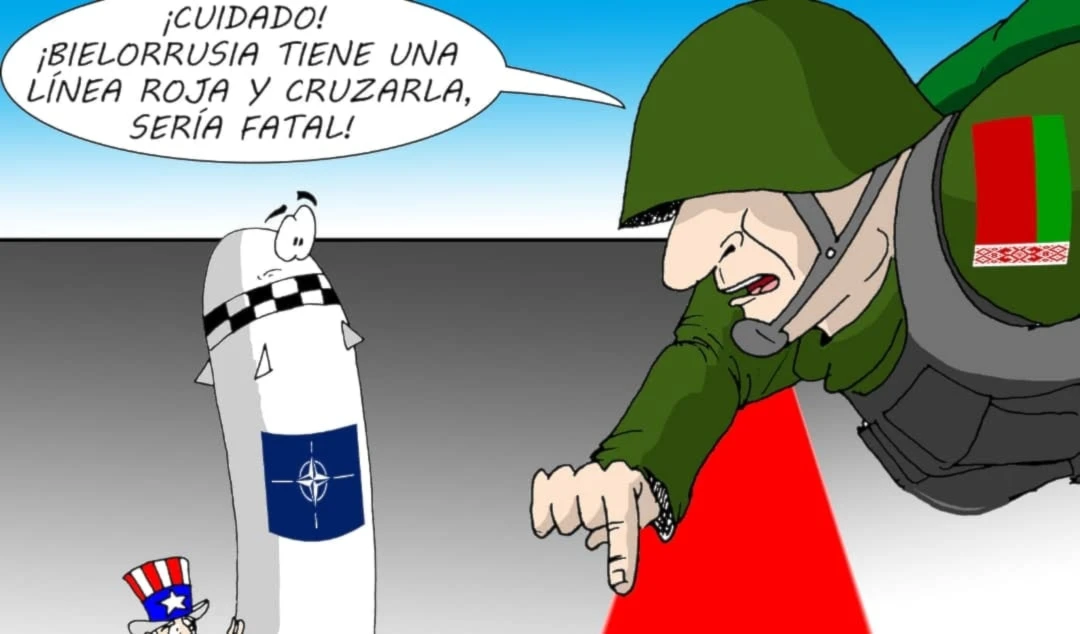 Bielorrusia: Línea roja