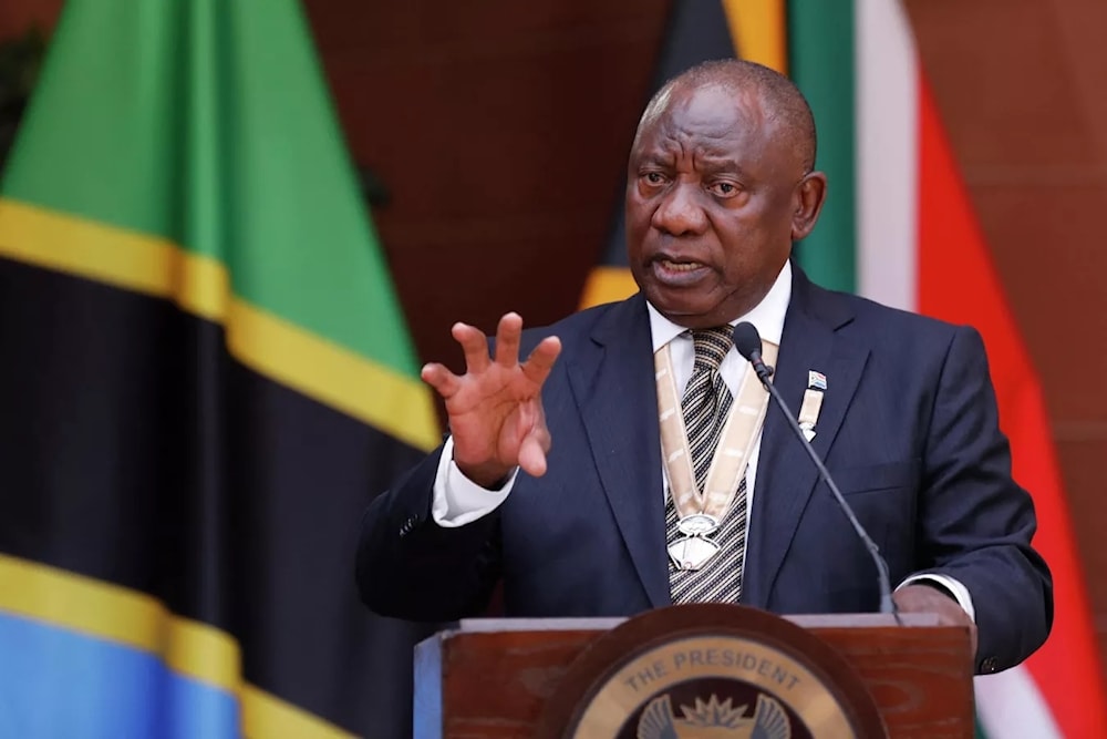 Presidente de Sudáfrica resalta pilares de política exterior del país. Foto: AFP. 