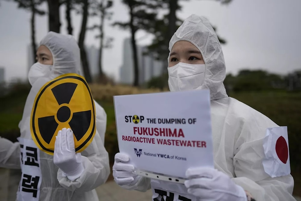 Japón libera al océano del agua de Fukushima pese a protestas. Foto: AP. 