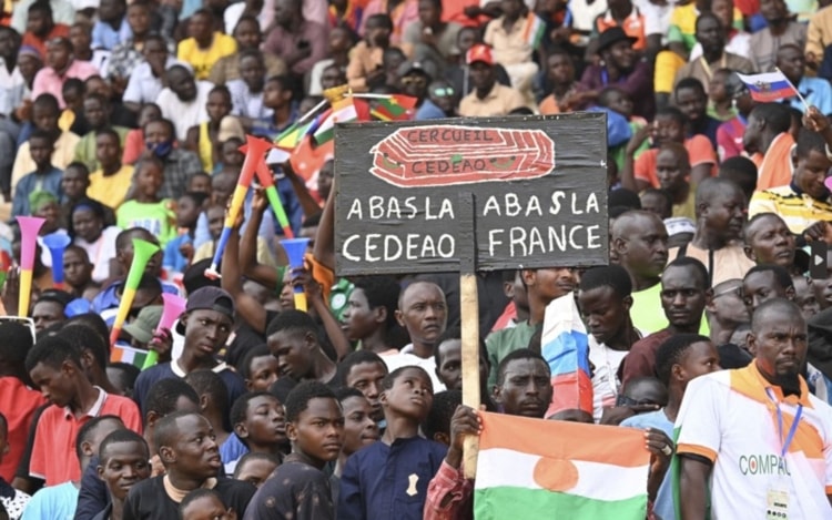 Manifestaciones en Níger en apoyo al Consejo Militar