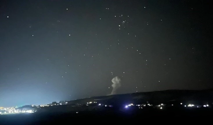 Cazas rusos atacan con misiles posiciones del grupo terrorista de Hay'at Tahrir al-Sham.