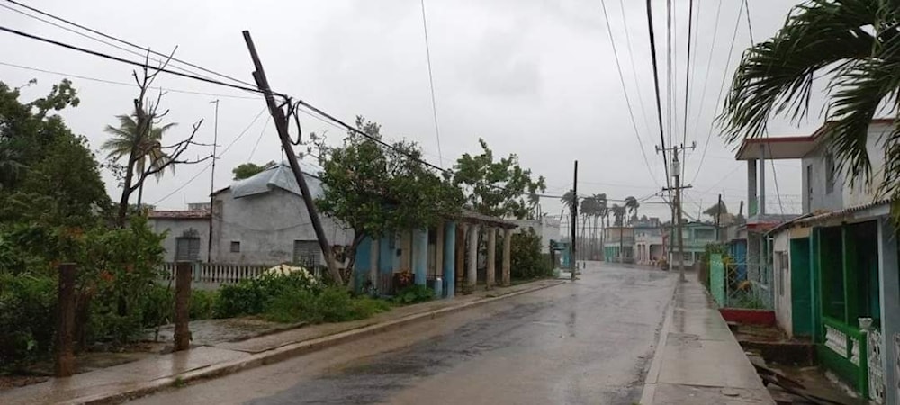 A su paso por Pinar del Río, Idalia provocó daños a la infraestructura de algunos municipios y más del 60 por ciento de los hogares sin energía eléctrica. 