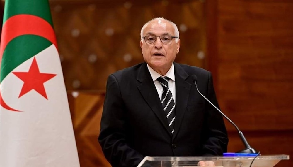 El jefe de la diplomacia argelina, Ahmed Attaf.