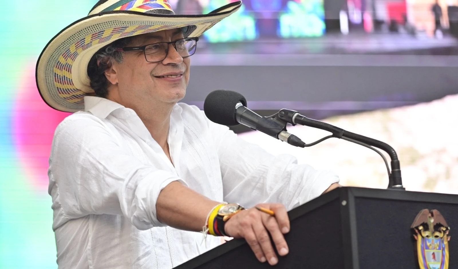 El presidente de Colombia, Gustavo Petro.