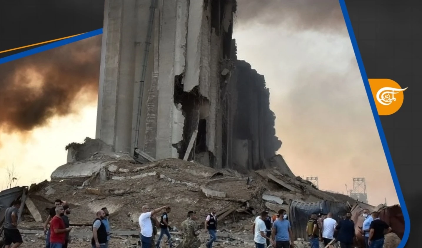 Líbano conmemora el tercer aniversario de la mortal explosión del puerto de Beirut.