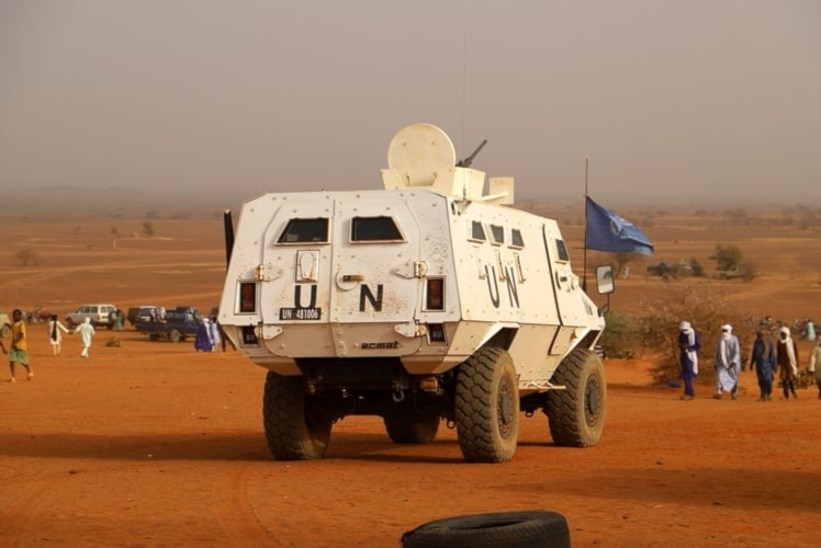 La Misión de las Naciones Unidas en Malí entrega primeros campamentos