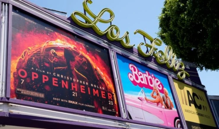 Ministerio de Cultura de Rusia rechaza estreno de Barbie y Oppenheimer. Foto: AP. Ministerio de Cultura de Rusia rechaza estreno de Barbie y Oppenheimer. Foto: AP.