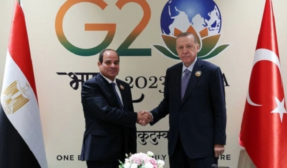 Presidentes de Turquía y Egipto sostienen reunión al margen del G-20 Presidentes de Turquía y Egipto sostienen reunión al margen del G-20