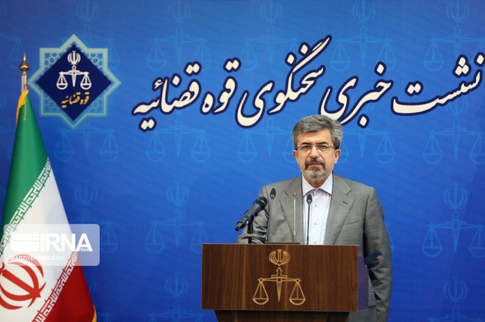 El portavoz del poder judicial iraní, Masoud Staishi.