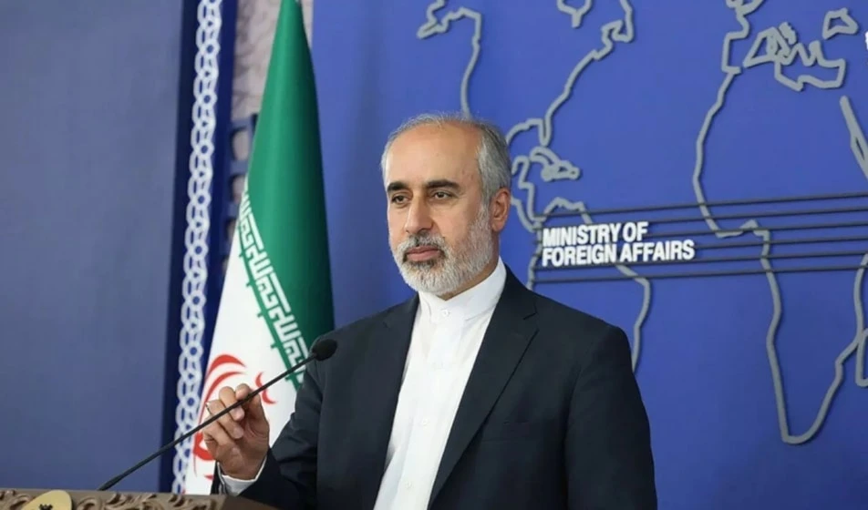 El portavoz del Ministerio de Asuntos Exteriores iraní, Nasser Kanaani.