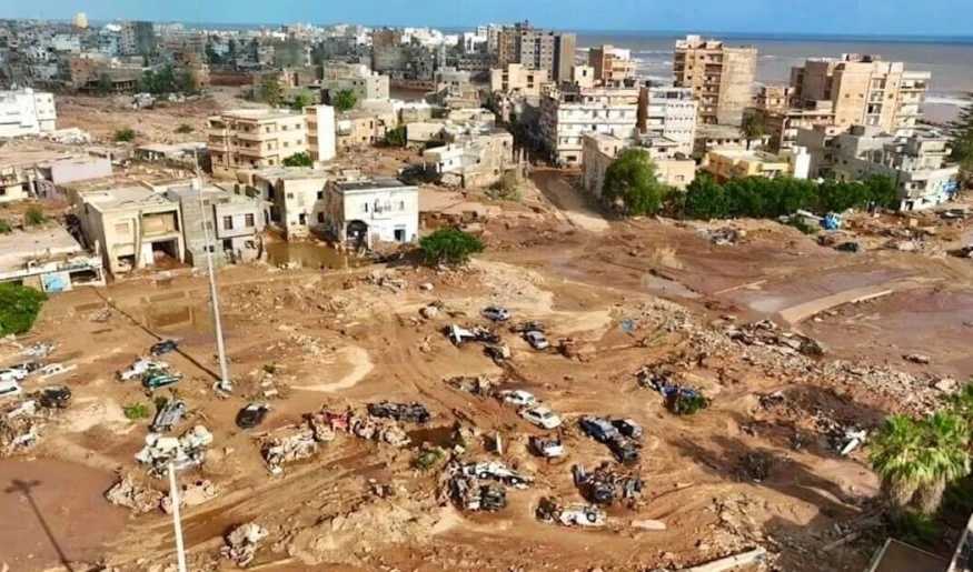 Ciudad libia de Derna.