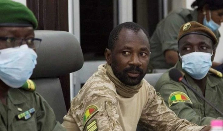 El coronel Assimi Goita, presidente de Malí. El coronel Assimi Goita, presidente de Malí.