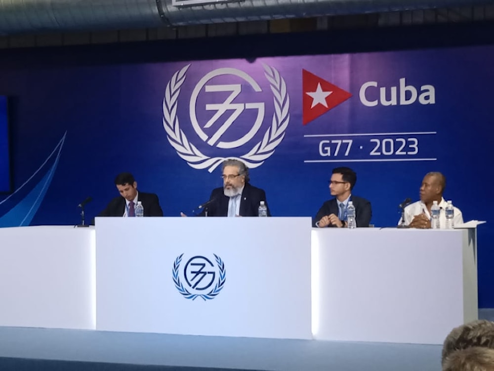 El debate en la sesión plenaria fue muy profundo y sustantivo, valoró en conferencia de prensa el director general de Asuntos Multilaterales y Derecho Internacional de la cancillería cubana, Rodolfo Benítez.