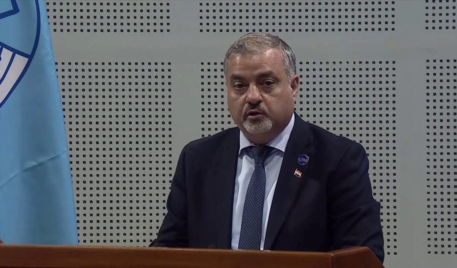 El ministro de Finanzas sirio, Kinan Yaghi.