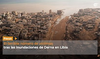El terrible número de víctimas tras las inundaciones de Derna en Libia