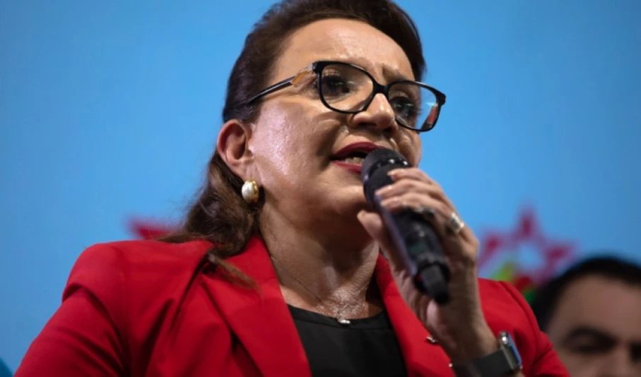 La presidenta de Honduras, Xiomara Castro.