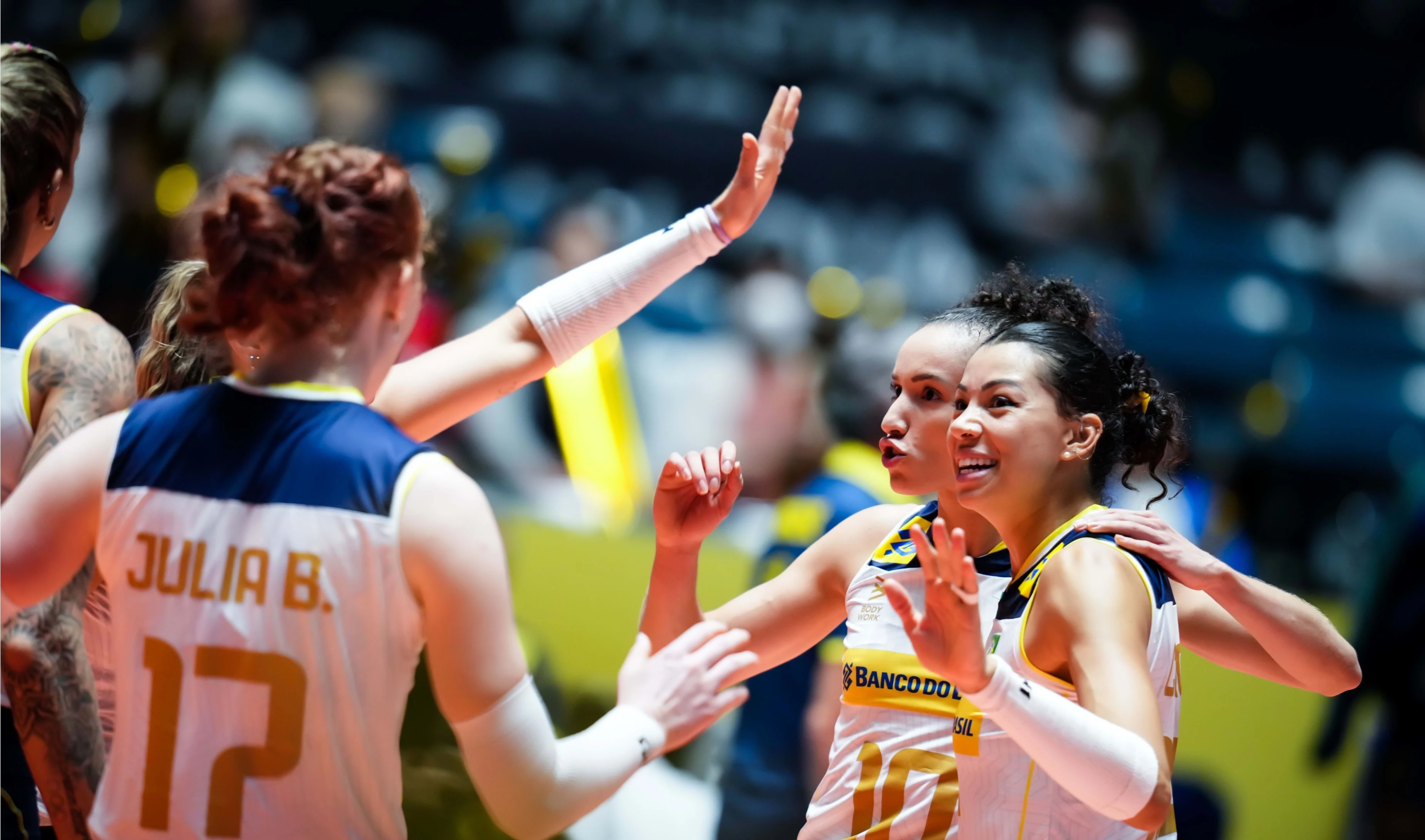 Brasil asegura tercer éxito en preolímpico (f) de voleibol