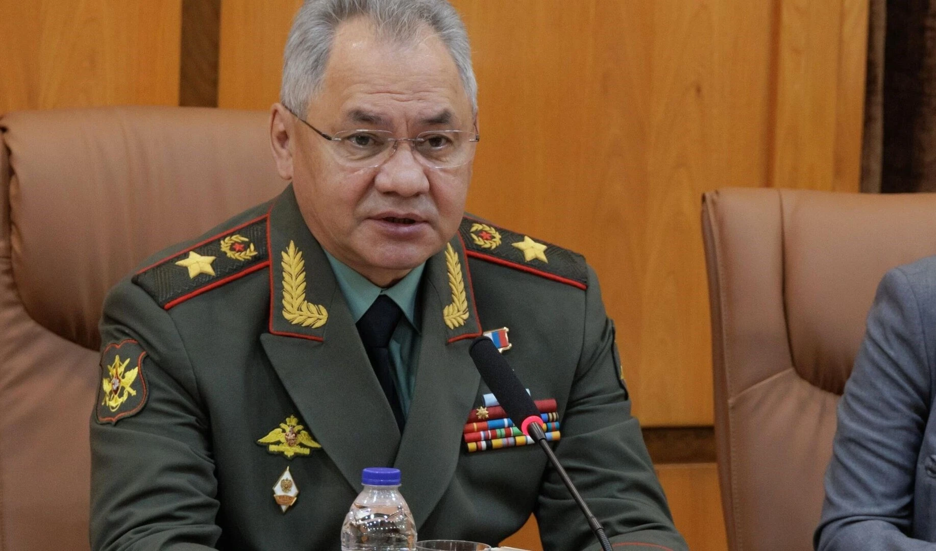 El ministro de Defensa de Rusia, Serguei Shoigu.
