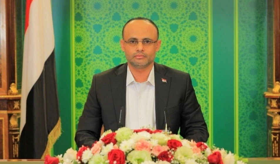 El jefe del Consejo Político Supremo en Yemen, Mahdi Al-Mashat.