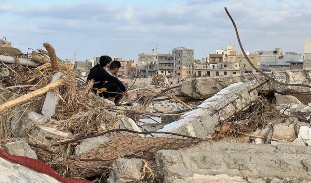 Los equipos de rescate, búsqueda e inspección nacionales e internacionales completaron la búsqueda de supervivientes en el centro de la ciudad de Derna.