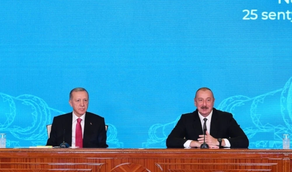 Recep Tayyip Erdogan y Ilham Aliyev resaltaron su interés común de que prevalezca la paz en el Cáucaso.